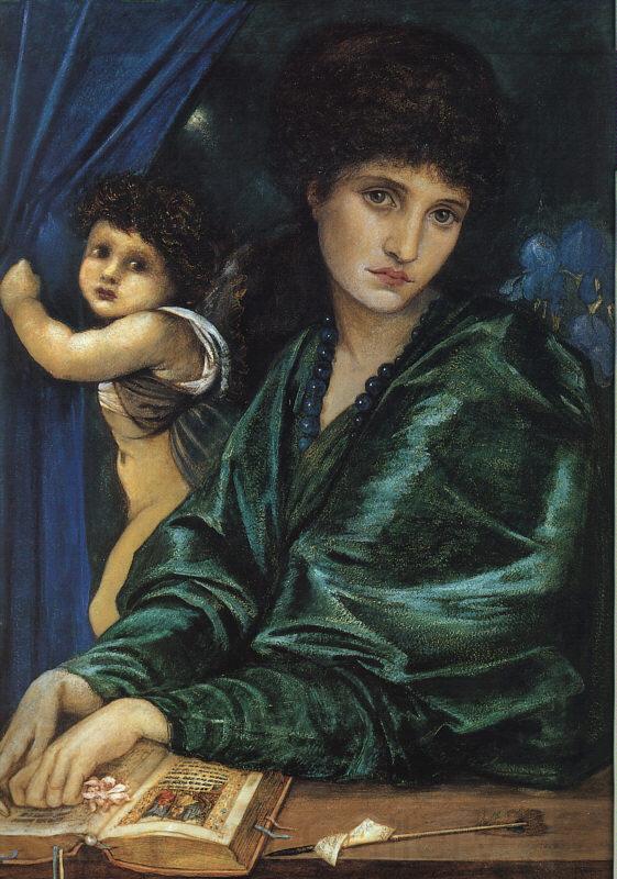 Burne-Jones, Sir Edward Coley Portrait of Maria Zambaco France oil painting art